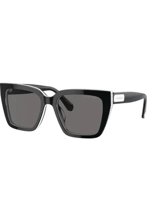 Swarovski Woman Sunglasses SK6013 - Frame color: Black, Lens color: