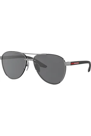 Prada Man Sunglasses PS 51YS - Frame color: Matte Black, Lens color: