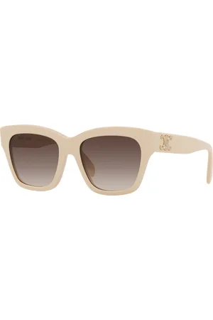 Céline Woman Sunglasses Triomphe CL40253I - Frame color: Ivory, Lens color: