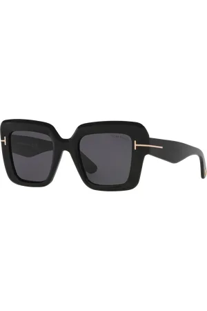 Tom Ford Woman Sunglasses Esme TR - Frame color: Black Shiny, Lens color: