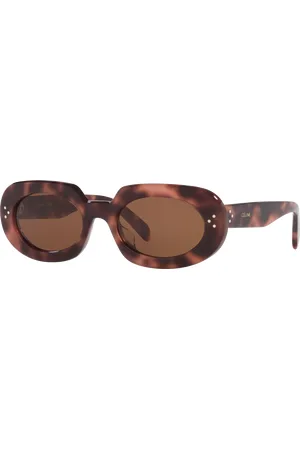 Céline Woman Sunglasses Bold 3 Dots CL40276U - Frame color: Tortoise Blonde, Lens color: