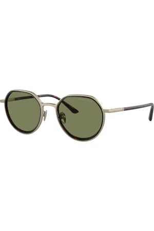 Giorgio Armani Man Sunglasses AR6144 - Frame color: Matte Pale Gold, Lens color: