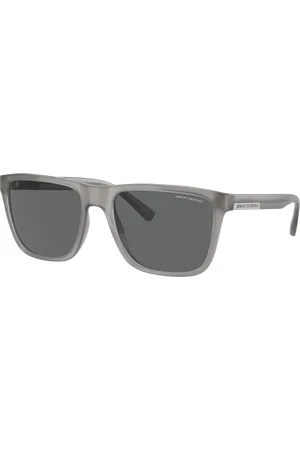 Armani Exchange Man Sunglasses AX4080SF - Frame color: Shiny Opaline Grey, Lens color: