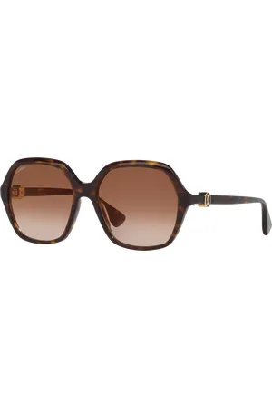Cartier Woman Sunglasses CT0470S - Frame color: Tortoise, Lens color: