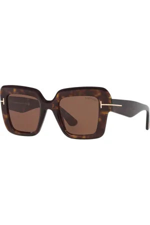 Tom Ford Woman Sunglasses Esme TR - Frame color: Tortoise, Lens color: