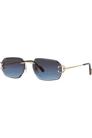 Cartier Man Sunglasses CT0468S - Frame color: Gold, Lens color: