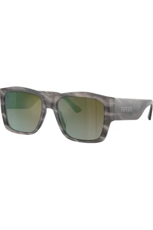 FERRARI Unisex Sunglasses FH2003U - Frame color: Striped Grey, Lens color: