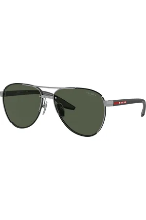 Prada Man Sunglasses PS 51YS - Frame color: Gunmetal, Lens color: