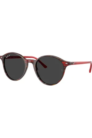 Ray-Ban Unisex Sunglasses RB2230F Bernard - Frame color: Transparent Shade Fantasy Red, Lens color: