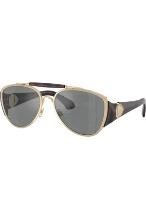 Burberry Unisex Sunglasses BE3161 - Frame color: Light Gold, Lens color: