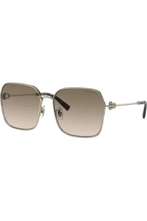 Tiffany & Co. Woman Sunglasses TF3093D - Frame color: Pale Gold, Lens color: