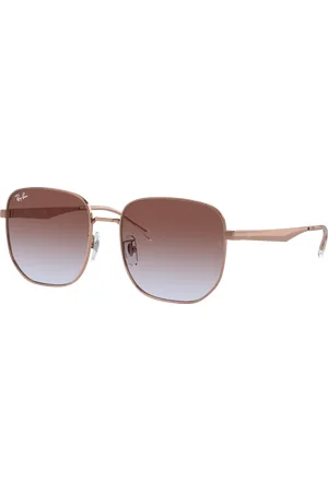 Ray-Ban Unisex Sunglasses RB3713D - Frame color: Rose Gold, Lens color: