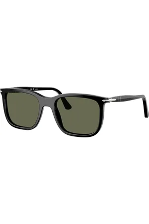 Persol Unisex Sunglasses PO3357S - Renzo - Frame color: Black, Lens color: