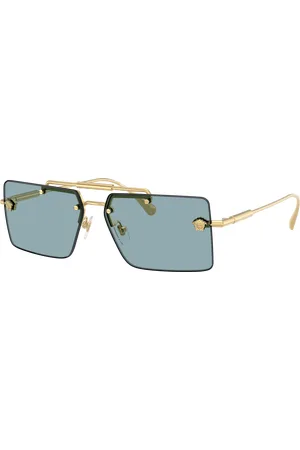 VERSACE Woman Sunglasses VE2245 - Frame color: Gold, Lens color: