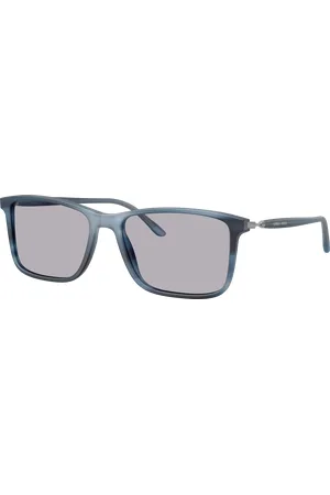 Giorgio Armani Man Sunglasses AR8218 - Frame color: Matte Striped Blue, Lens color: