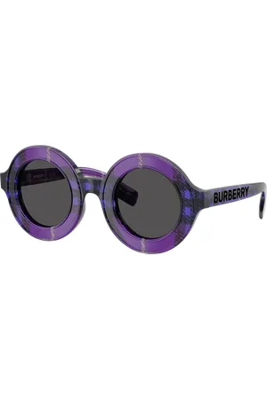 Burberry Unisex Sunglasses JB4386 - Frame color: Violet Check, Lens color: