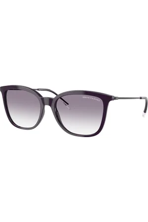 Armani Exchange Woman Sunglasses AX4151S - Frame color: Shiny Dark Purple, Lens color: