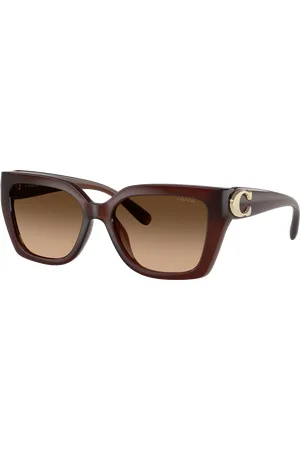 Coach Woman Sunglasses HC8408U CW195 - Frame color: Milky Hazelnut, Lens color: