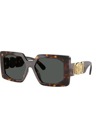 VERSACE Woman Sunglasses VE4478U - Frame color: Havana, Lens color: