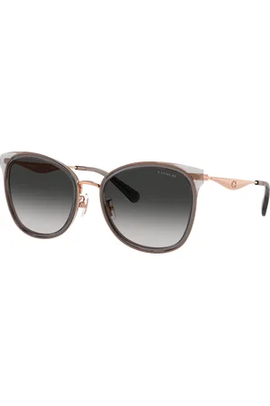 Coach Woman Sunglasses HC7170 CW185 - Frame color: Rose Gold/Dark Grey, Lens color: