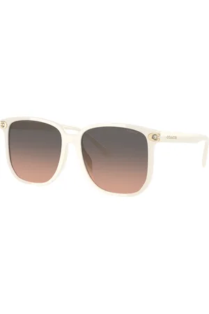 Coach Woman Sunglasses HC8413BD CW419 - Frame color: Ivory Solid, Lens color: