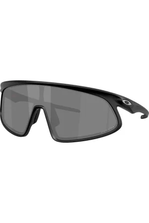 Oakley Unisex Sunglasses OO9484D RSLV - Frame color: Matte Black, Lens color: