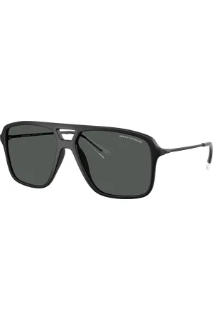 Armani Exchange Man Sunglasses AX4150SU - Frame color: Matte Black, Lens color: