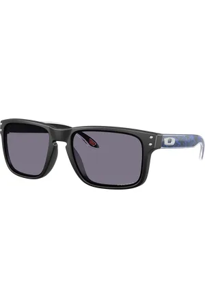 Oakley Man Sunglasses OO9102 Holbrook™ Fathom Collection - Frame color: Matte Black, Lens color: