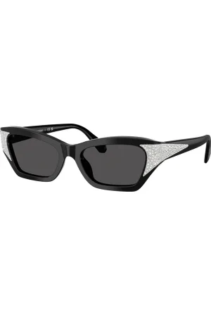 Swarovski Woman Sunglasses SK6029 - Frame color: Black, Lens color: