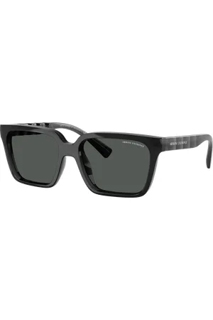 Armani Exchange Man Sunglasses AX4147S - Frame color: Shiny Transparent Grey, Lens color: