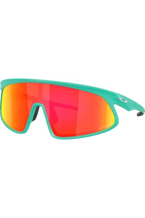 Oakley Unisex Sunglasses OO9484D RSLV - Frame color: Matte Celeste, Lens color:
