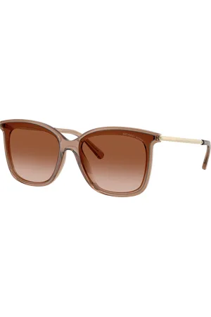 Michael Kors Woman Sunglasses MK2079U Zermatt - Frame color: Brown Transparent, Lens color: