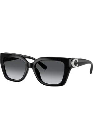 Coach Woman Sunglasses HC8408U CW195 - Frame color: Black, Lens color: