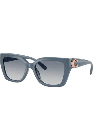 Coach Woman Sunglasses HC8408U CW195 - Frame color: Milky Blue, Lens color:
