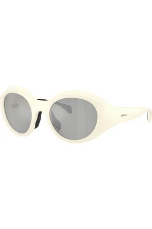Moncler Unisex Sunglasses ME8005 Futuro - Frame color: Matt Butter, Lens color: