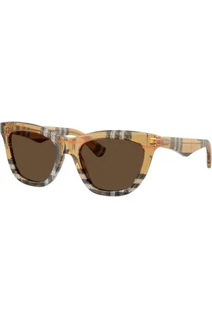 Burberry Woman Sunglasses BE4435 - Frame color: Check Sand, Lens color: