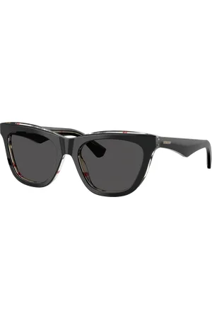 Burberry Woman Sunglasses BE4435F - Frame color: Top Black On Vintage Check, Lens color: