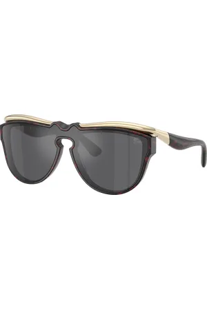 Burberry Unisex Sunglasses BE3162U - Frame color: Red Havana, Lens color: