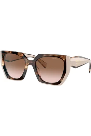 Prada Woman Sunglasses PR 15WS - Frame color: Tortoise Caramel/Powder, Lens color: