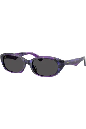 Burberry Woman Sunglasses BE4447D - Frame color: Check Violet, Lens color: