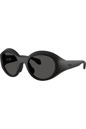 Moncler Unisex Sunglasses ME8005 Futuro - Frame color: Matte Black, Lens color: