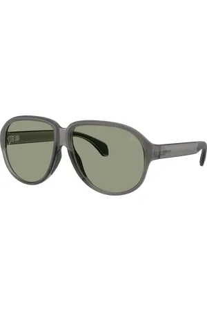 Moncler Unisex Sunglasses ME8001 Halcyonne - Frame color: Matte Grey, Lens color: