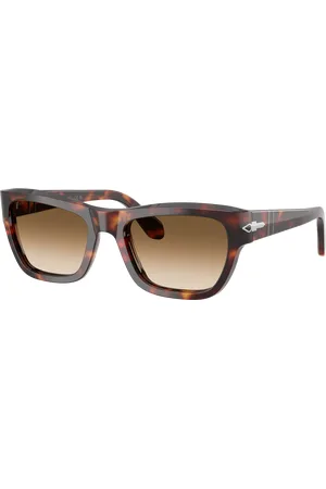 Persol Unisex Sunglasses PO0091S - Frame color: Havana, Lens color:
