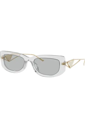 Prada Woman Sunglasses PR 14YS - Frame color: Transparent Grey, Lens color: