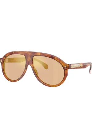 Moncler Unisex Sunglasses ME6001 Fhaite - Frame color: Brown Tortoise, Lens color: