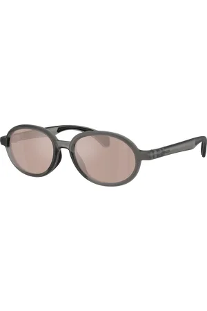 Moncler Unisex Sunglasses ME8006 Caprice - Frame color: Shiny Grey, Lens color: