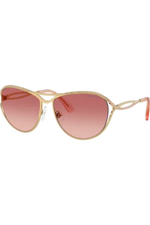 Swarovski Woman Sunglasses SK7028 - Frame color: Gold, Lens color:
