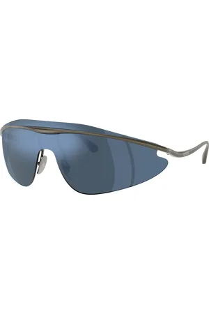 FERRARI Unisex Sunglasses FH1015 - Frame color: Dark Gunmetal, Lens color: