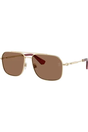 Burberry Man Sunglasses BE3159 - Frame color: Light Gold, Lens color: