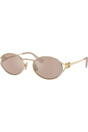 Miu Miu Woman Sunglasses MU 52YS - Frame color: Pale Gold, Lens color: